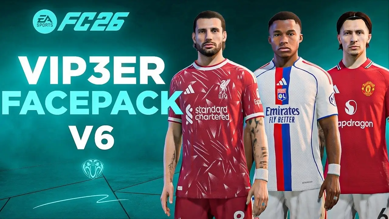 FacePack V6 (AIO) By ViP3eR For FC 26 | v1.5.1