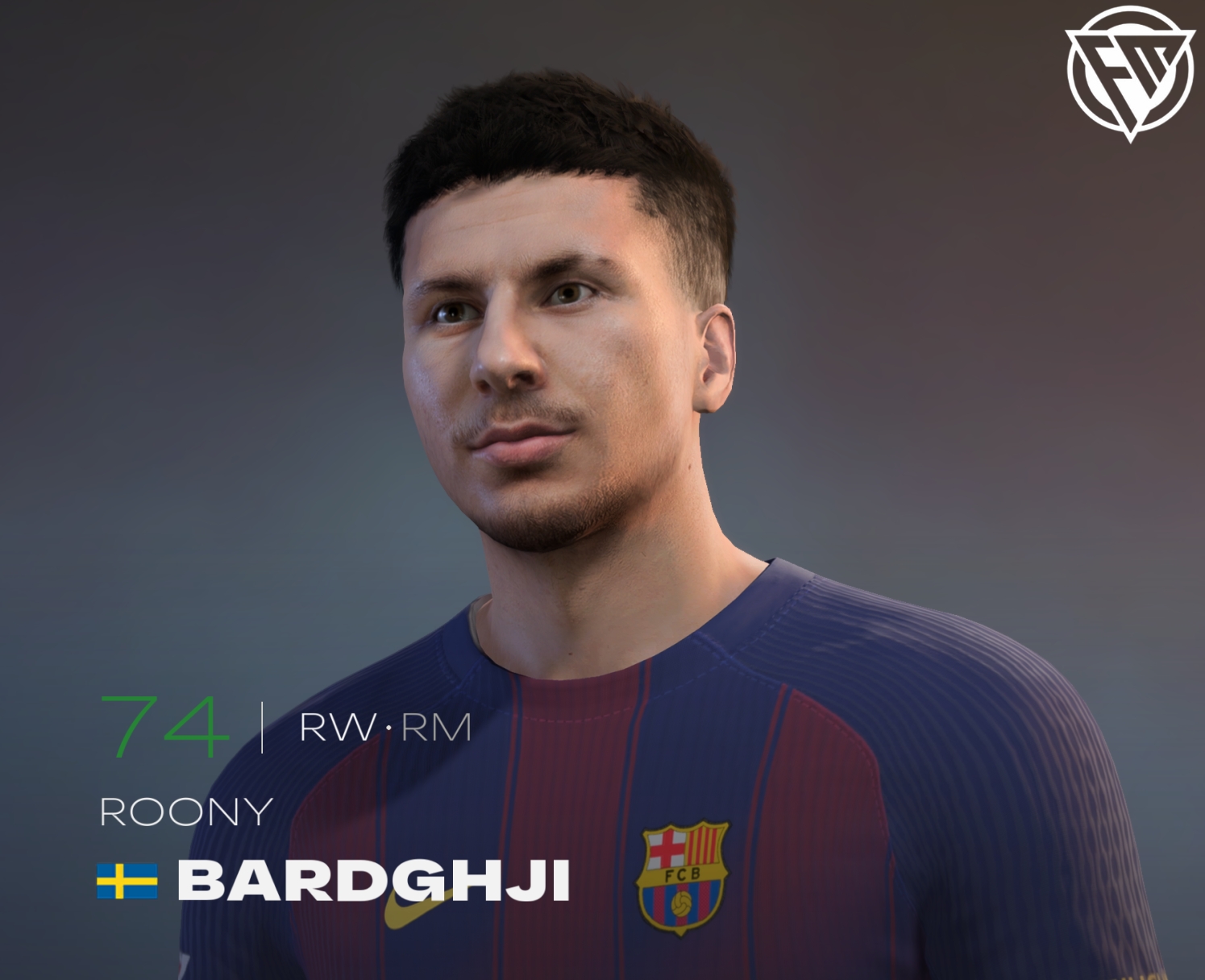 Update Face Roony Bardghji