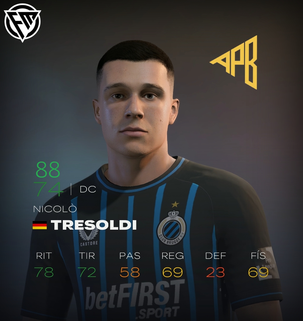 Nicolò Tresoldi faces update TU 1.5.3