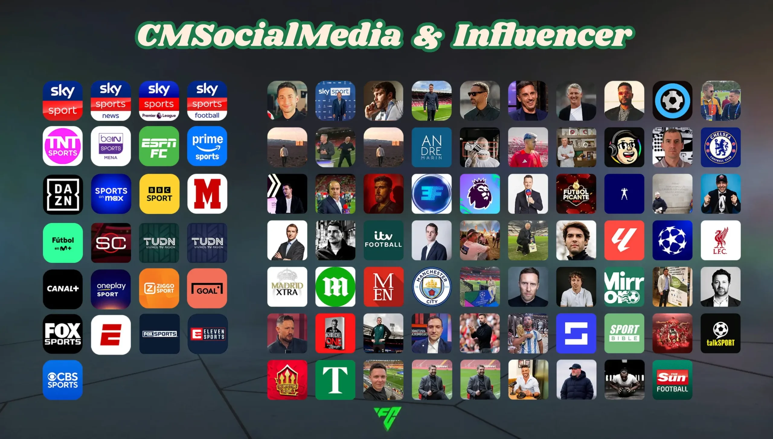 MH’FC26 CMSocialMedia & Influencer + TV logo | TU 1.5.4