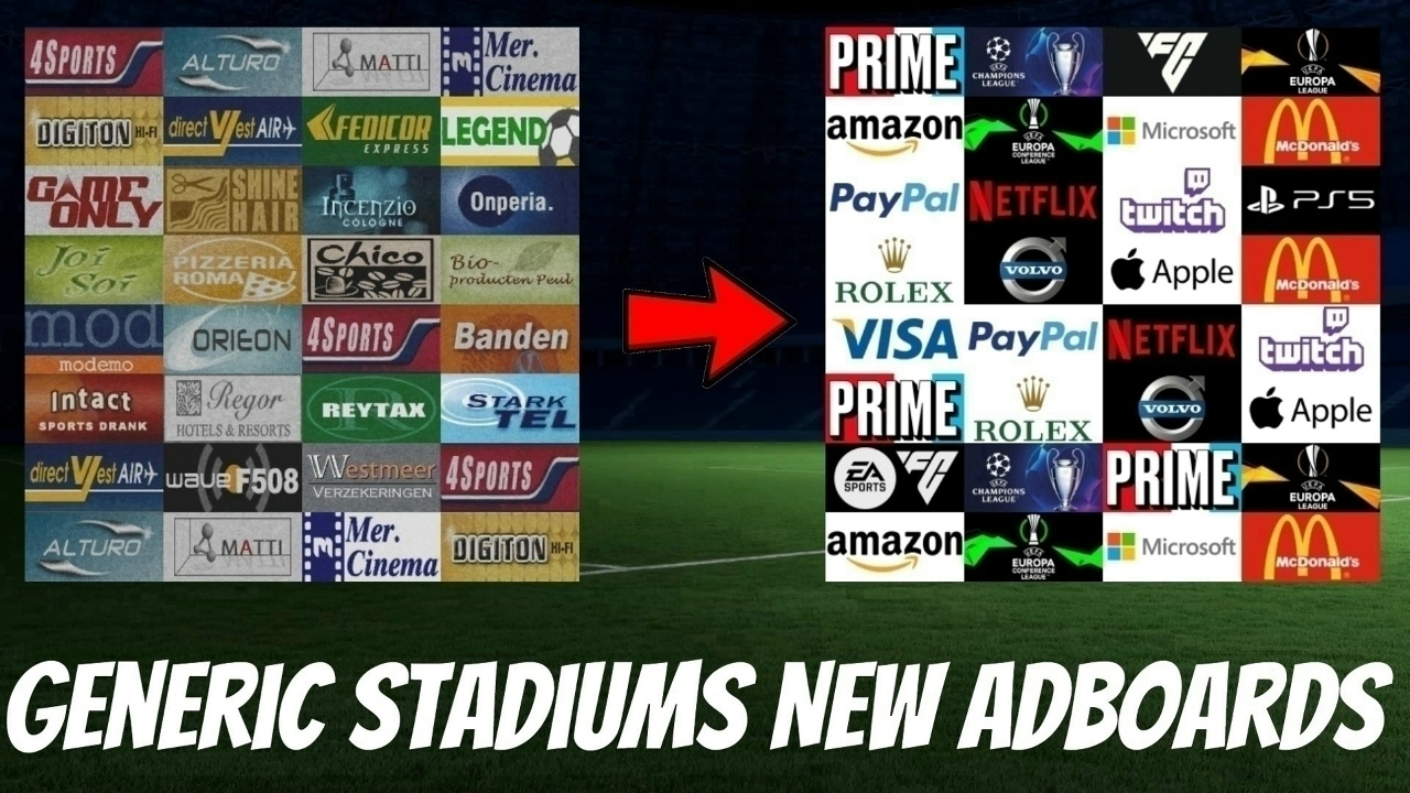 Generic Stadiums Real Adboards TU 1.5.1