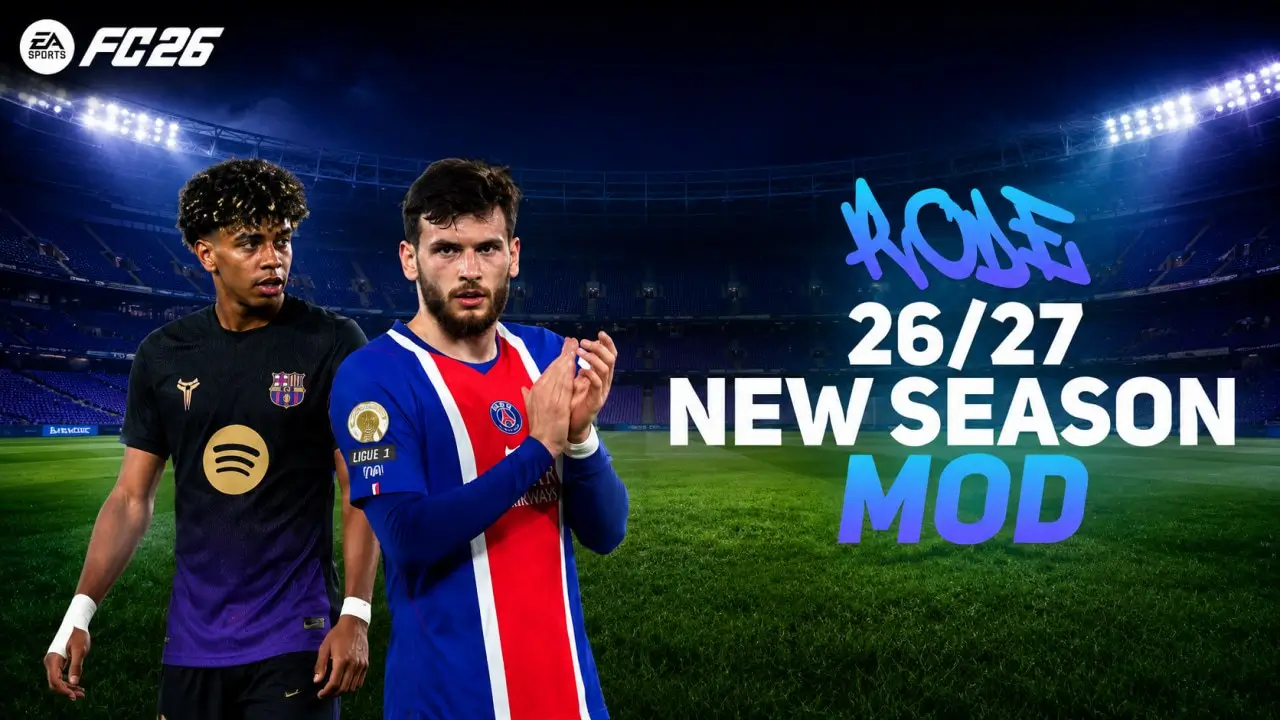 FC 26 — RODEs 26-27 New Season Mod Beta 1 | TU 1.6.6