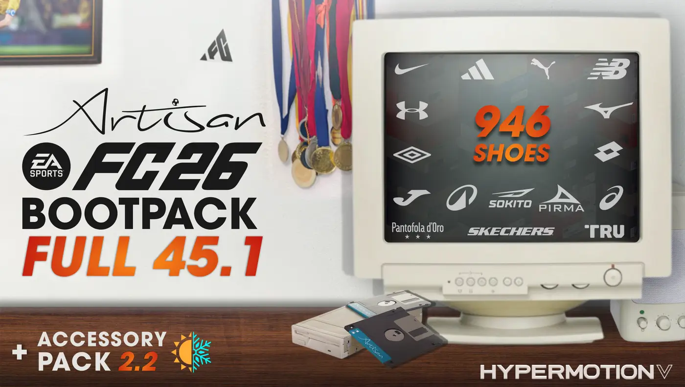 FC 26 — Artisan Bootpack FULL 45.1 | TU 1.6.6