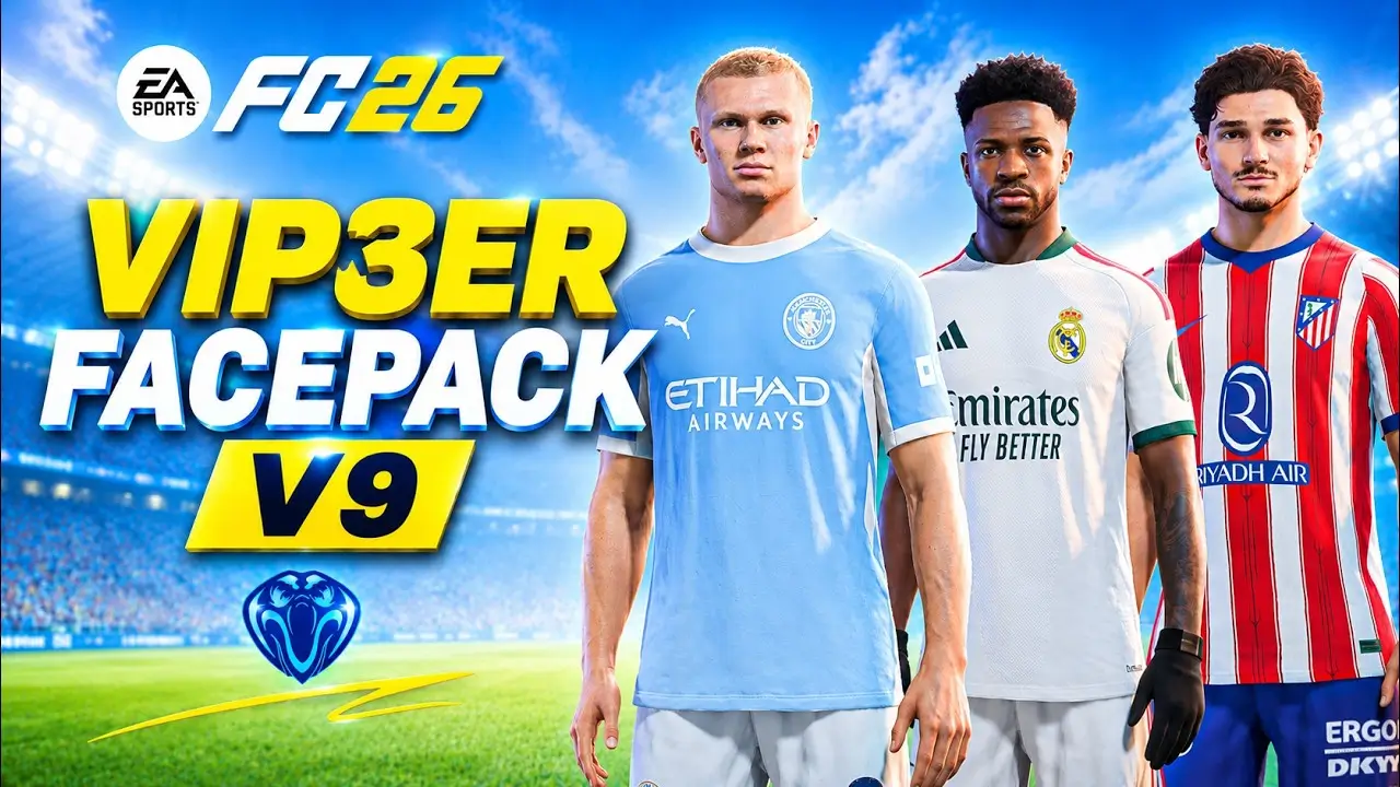 FC 26 — Collection of faces + tattoo v9 | TU 1.6.6