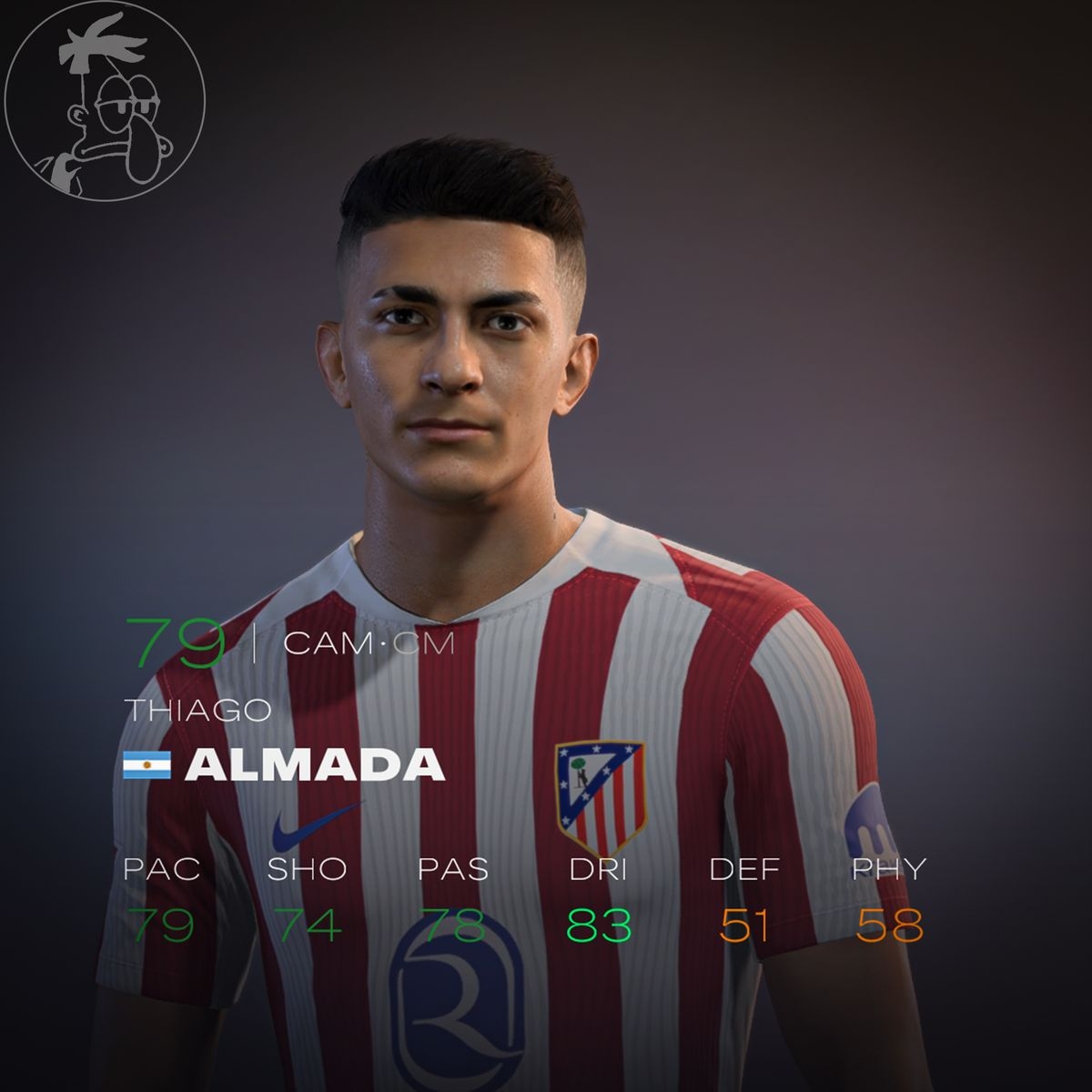EAFC26 Faces - Thiago Almada