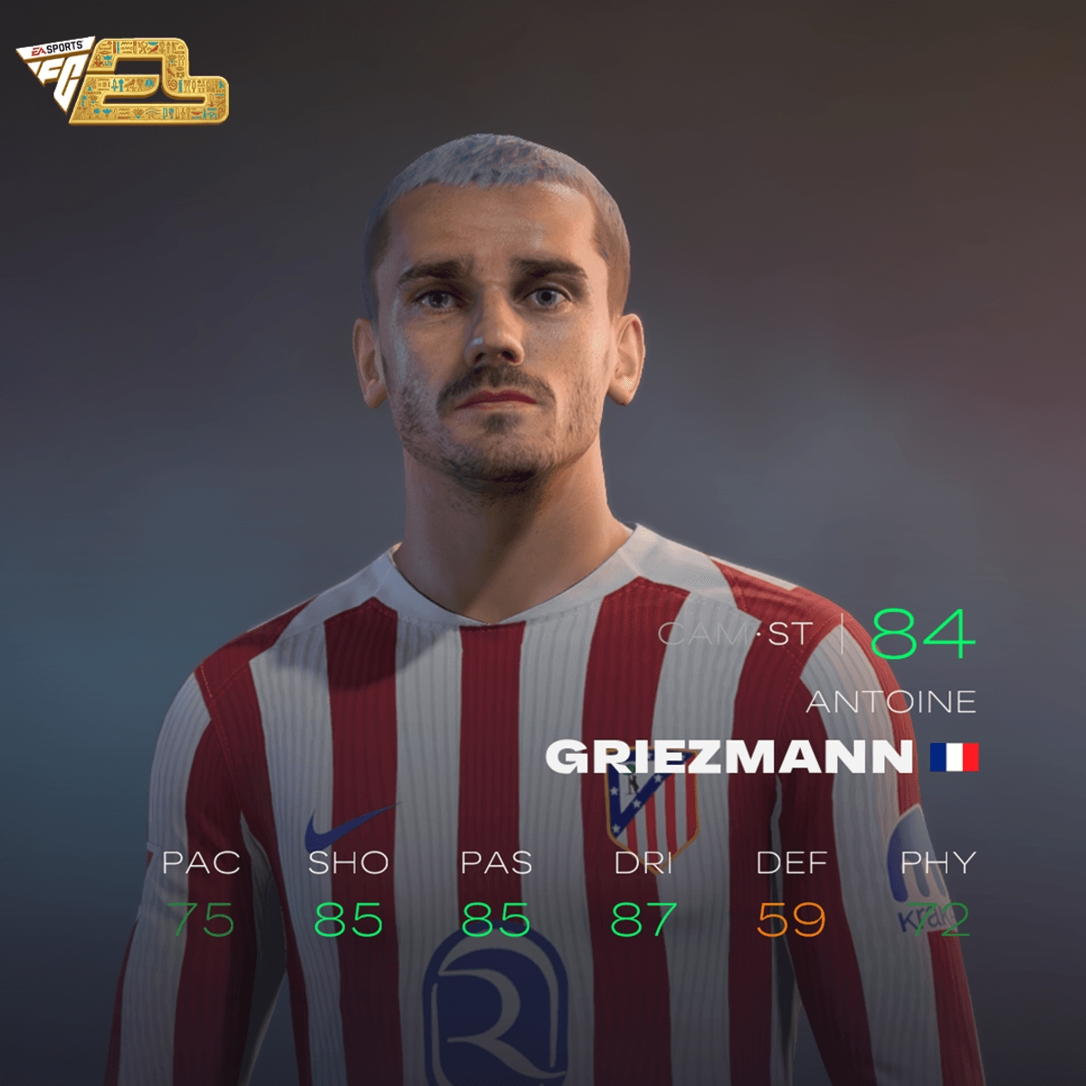 Antoine Griezmann Update Face